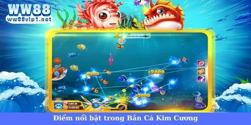 Bắn Cá Kim Cương thiết kế đồ họa đỉnh cao