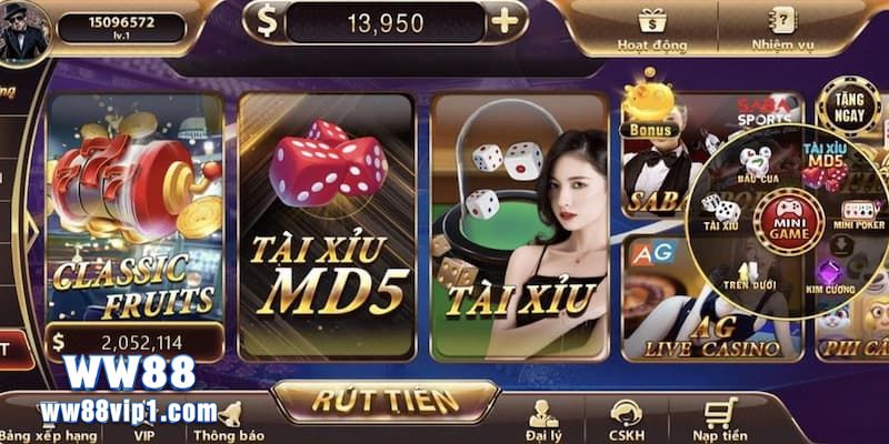 Tham gia tài xỉu tại web WW88